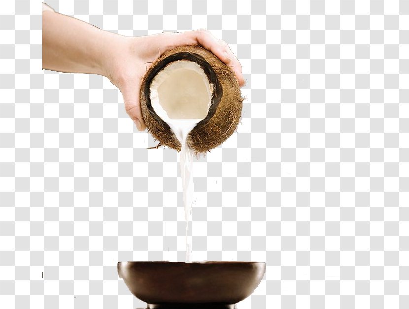 Coconut Milk - Cup - Pour Out Transparent PNG