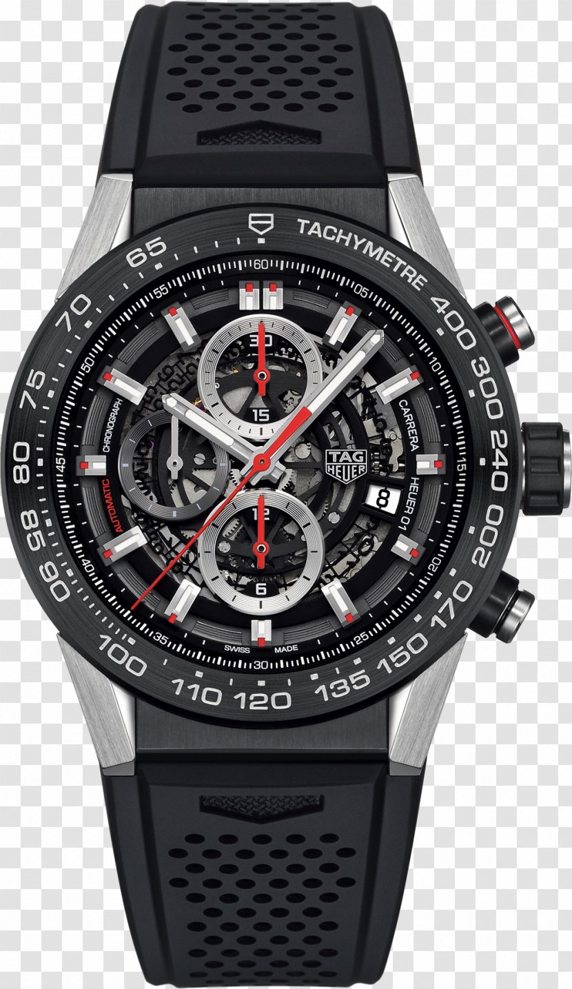 TAG Heuer Automatic Watch Chronograph Horology - Strap - Watches Transparent PNG