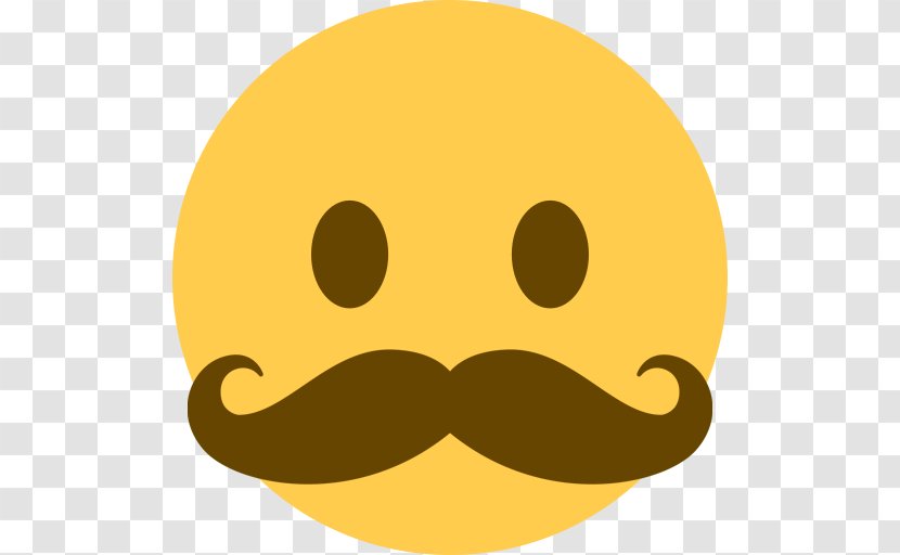Movember Emoji Discord Man Moustache Transparent PNG