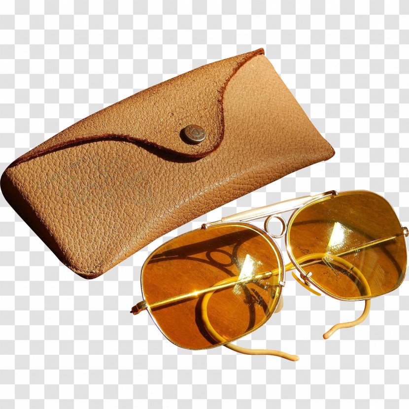 Sunglasses Ray-Ban Goggles Vintage Clothing - Brown - Ray Ban Transparent PNG