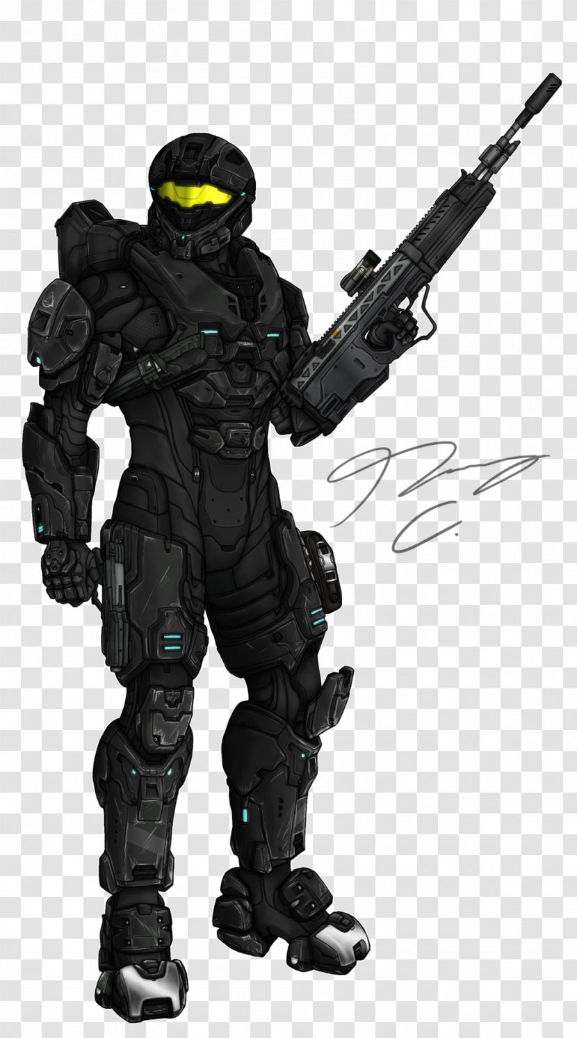 Master Chief Halo: Reach Halo 4 Spartan Armour - Guuver Transparent PNG