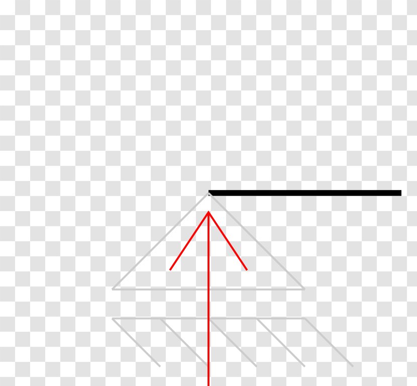 Triangle Point - Black Transparent PNG