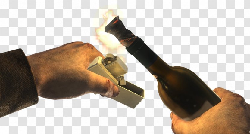 Molotov Cocktail Call Of Duty: World At War WWII Zombies Black Ops III - Coctail Transparent PNG