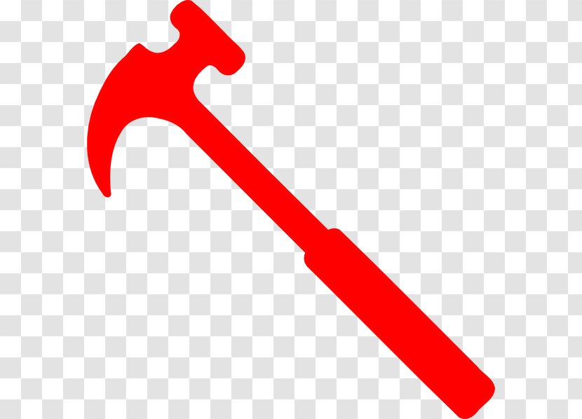 Hammer Tool Clip Art - Blog - Red X Transparent PNG