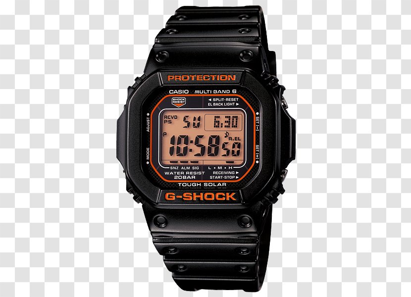 Master Of G G-Shock GW-M5610 Casio Watch - Gshock Transparent PNG