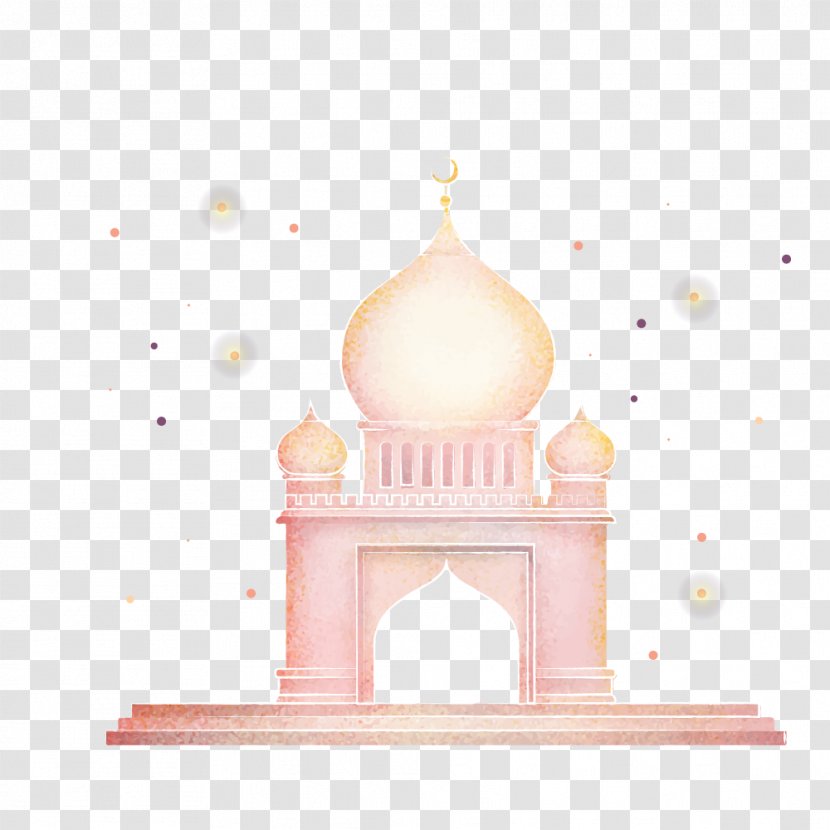 Eid Al-Adha Illustration - Pink - Corban Castle Transparent PNG