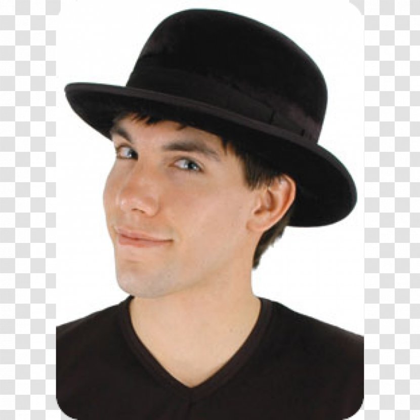 Bowler Hat Fedora Top Velvet - Baseball Cap Transparent PNG