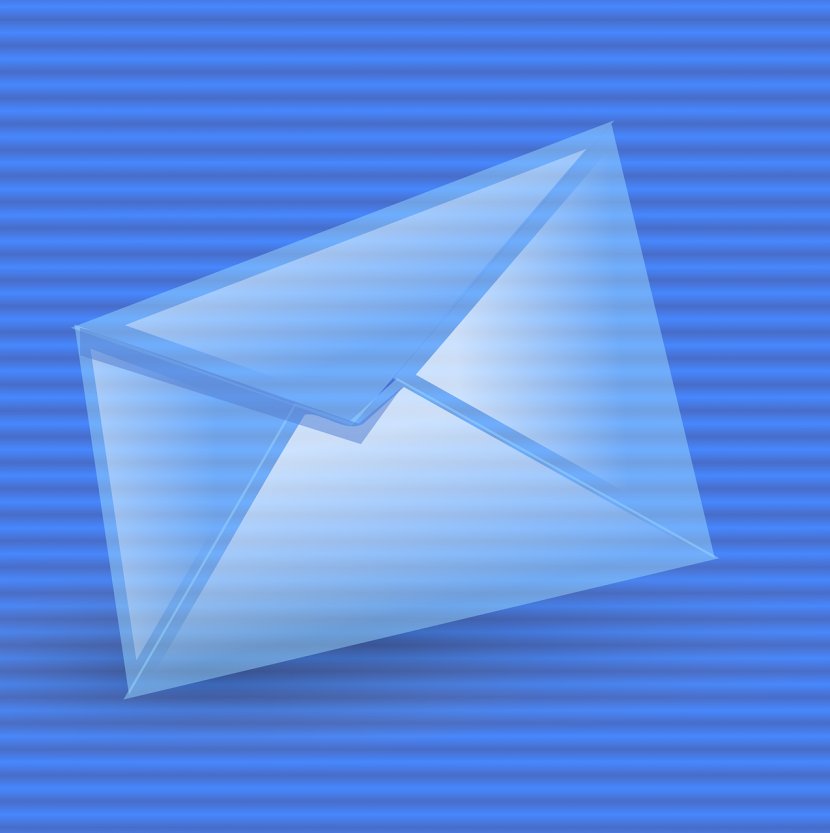 Email Envelope Letter Message - Blue - Mail Transparent PNG