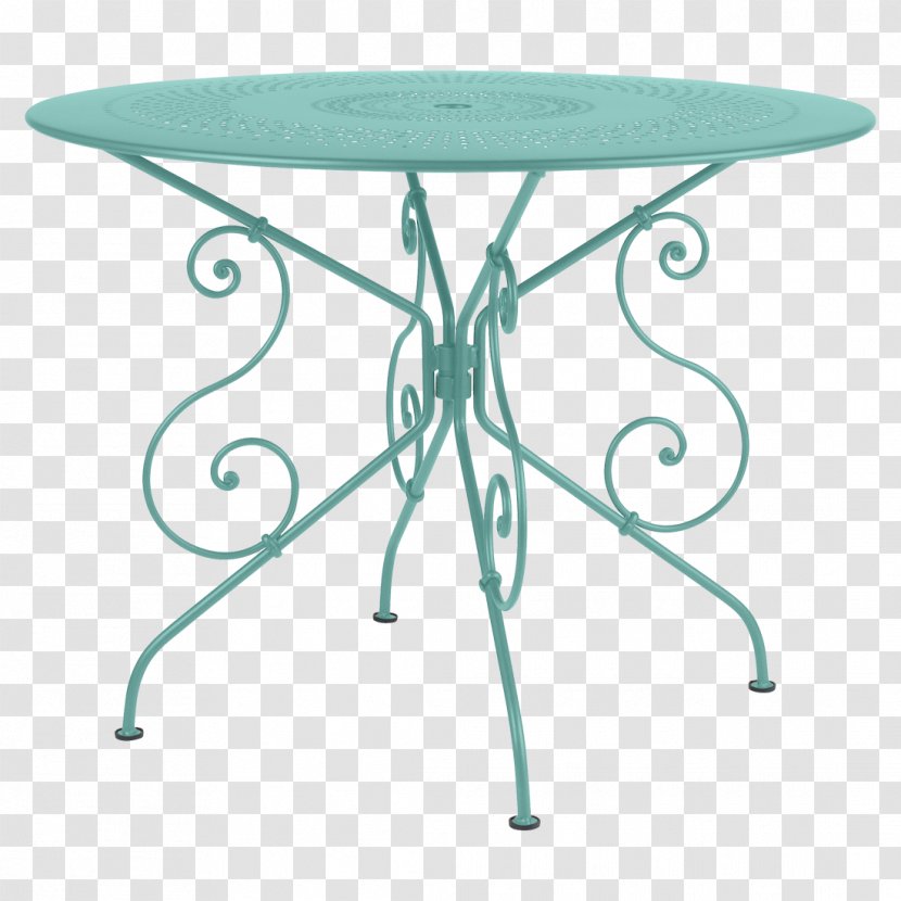 Table Garden Furniture Chair Fermob SA - Terrace Transparent PNG