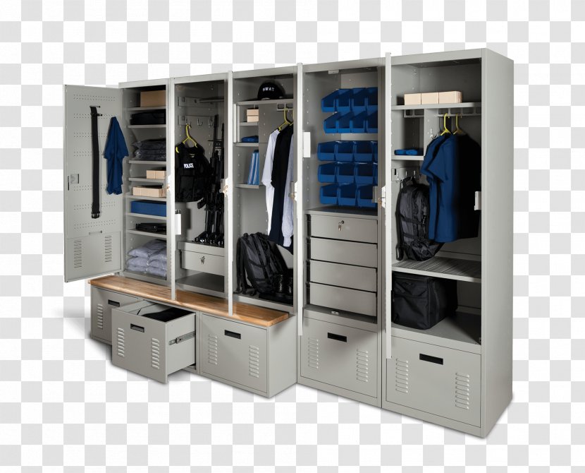 Locker Shelf Self Storage Furniture Entryway - Room - School Transparent PNG
