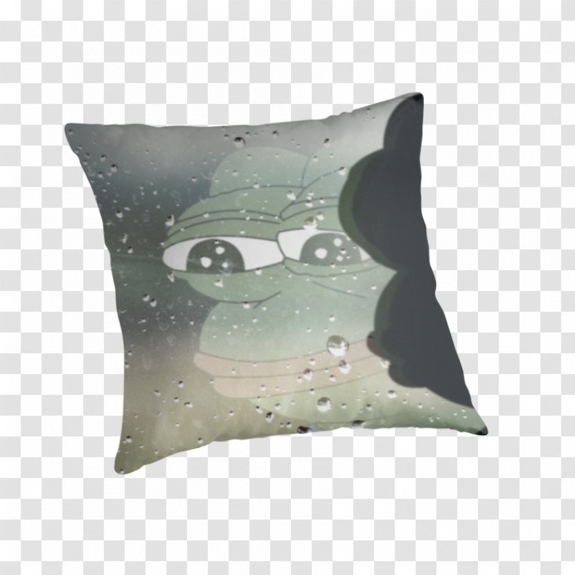 Cushion Throw Pillows Frog Water - Watercolor - Pillow Transparent PNG