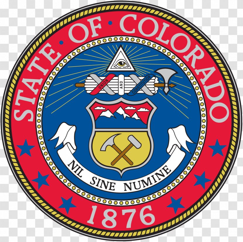 Seal Of Colorado Washington Secretary State Great The United States - Badge - Company Transparent PNG
