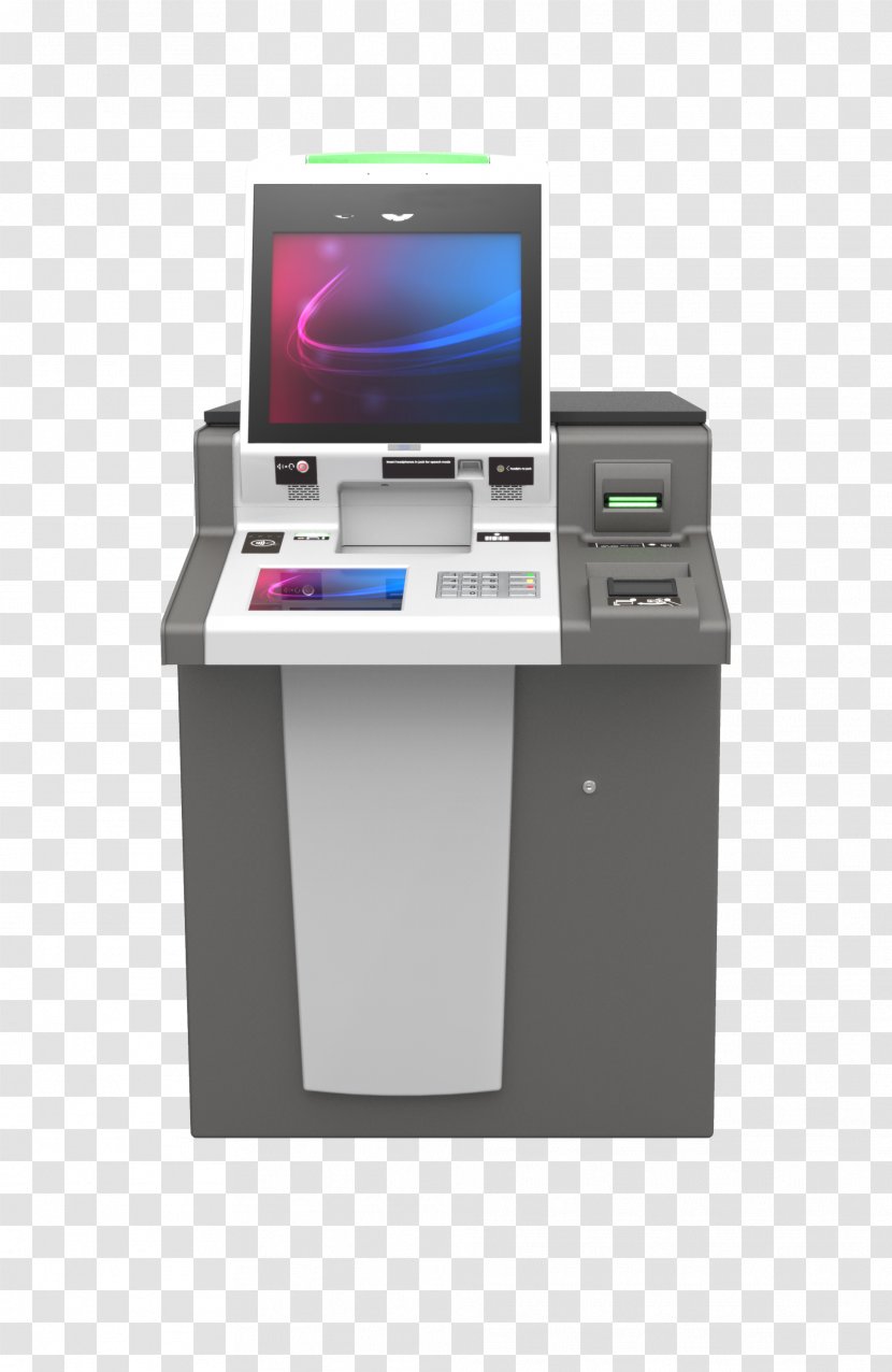Diebold Nixdorf Inc Interactive Kiosks Wincor Cash Recycling - Automated Teller Machine - Business Transparent PNG