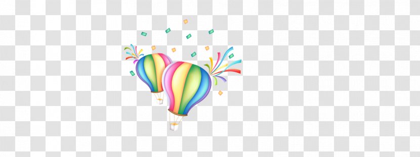 Logo Computer Font - Hot Air Balloon Transparent PNG