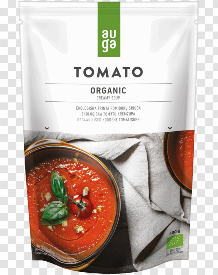 Organic Food Tomato Soup Borscht Minestrone Coconut Milk - Sweet Chilli Sauce - Cream Transparent PNG