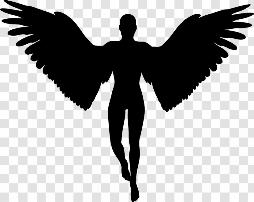 Cherub Silhouette Angel Clip Art - Andy Murray Transparent PNG