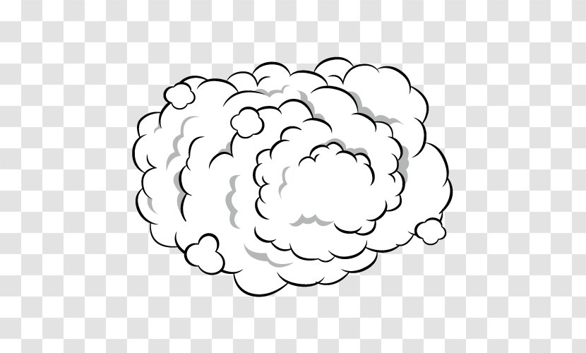 Explosion Cloud. - Cartoon - Watercolor Transparent PNG