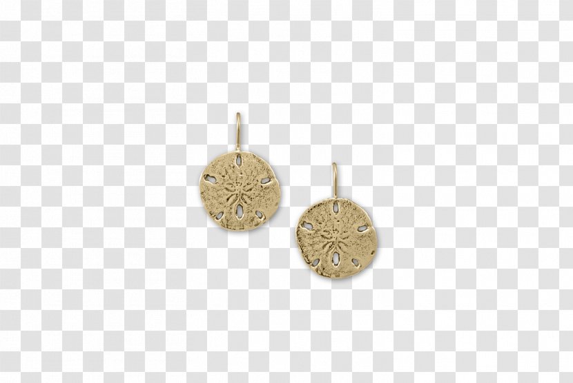 Locket Earring Silver - Jewellery - Sand Dollar Transparent PNG