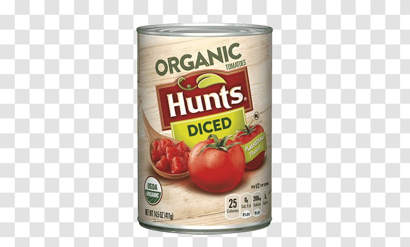 Organic Food Hunt's Tomato Sauce Paste Canned - Fruit - Chopped Transparent PNG