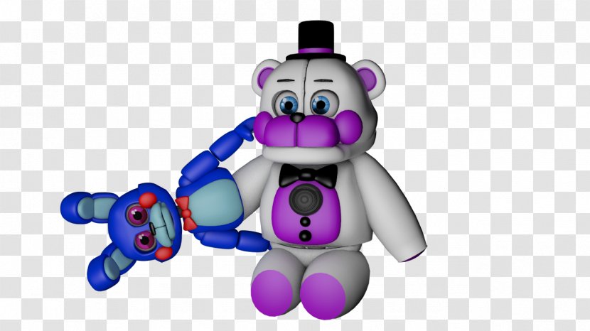 Stuffed Animals & Cuddly Toys Cartoon Character Fiction - Funtime Freddy Transparent PNG