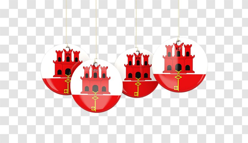 Angels F.C. Flag Of Gibraltar Christmas Ornament Ensign Transparent PNG