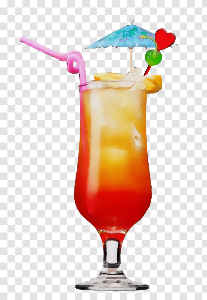 Bay Breeze Cocktail Garnish Piña Colada Long Island Iced Tea Harvey Wallbanger Transparent PNG