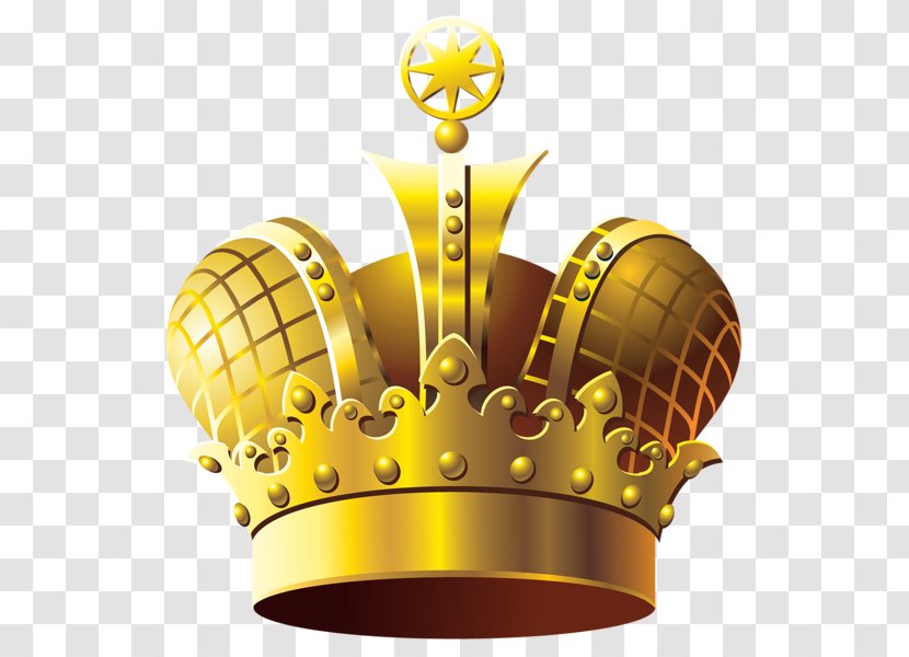 Crown Clip Art - Imperial State - Golden Transparent PNG