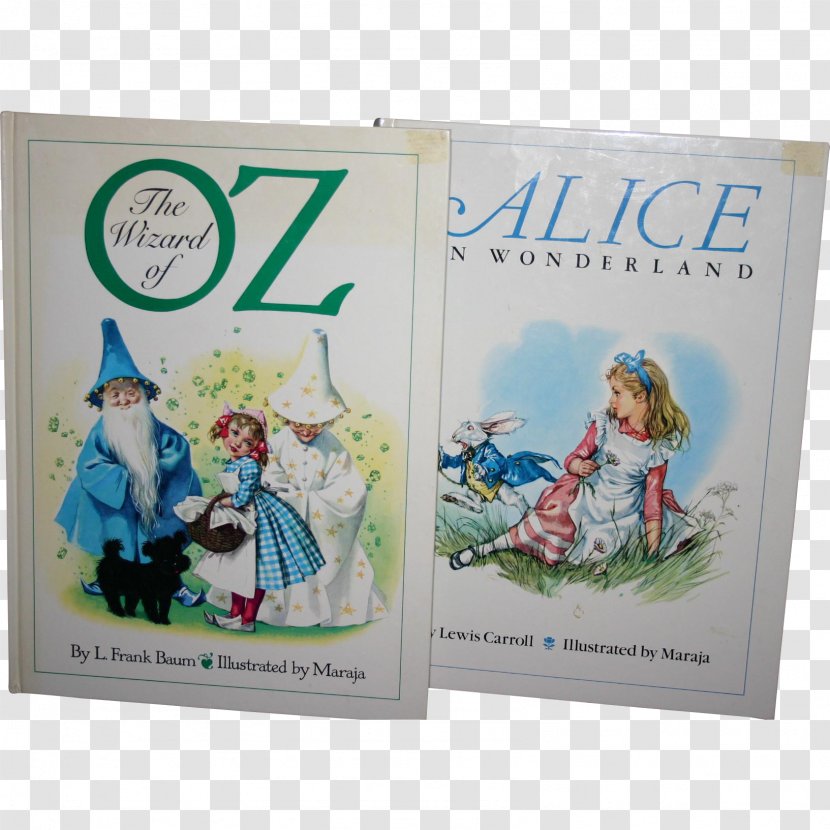 Alice's Adventures In Wonderland The Wonderful Wizard Of Oz Poster Cartoon Book Transparent PNG