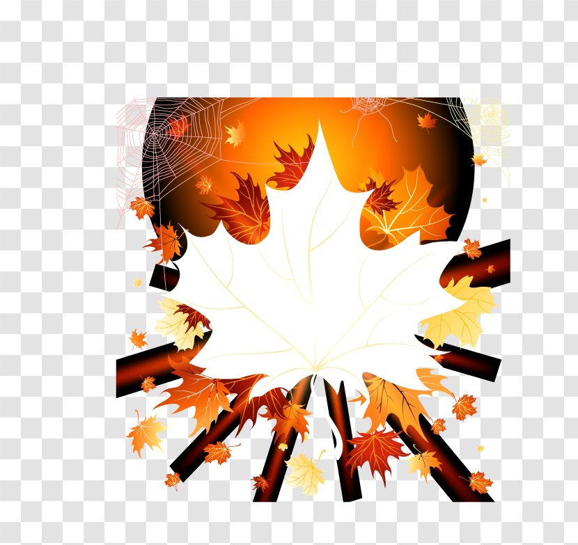 Leaf Autumn Illustration - Art - Leaves Transparent PNG