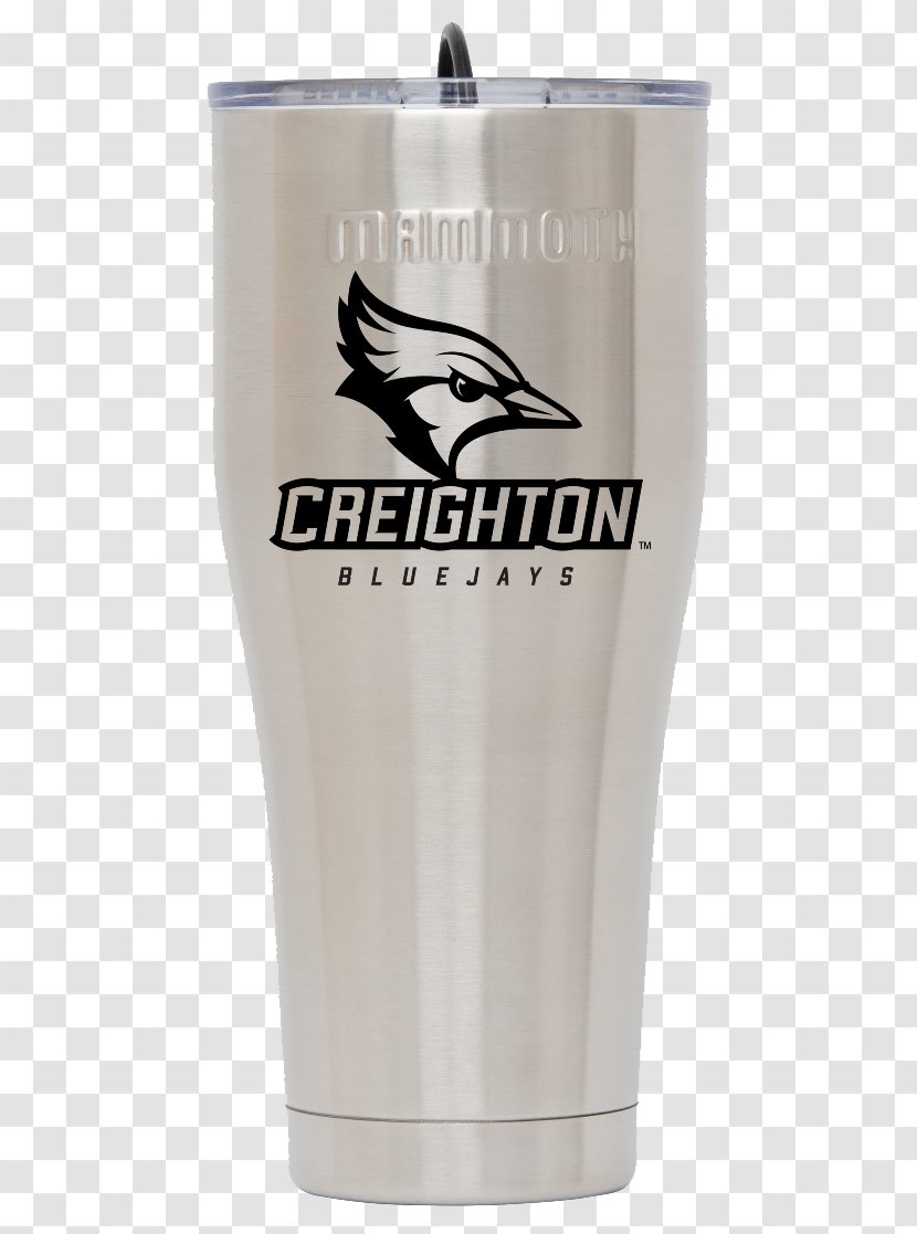 Creighton University Pint Glass Beer Glasses Highball - Blue Jay Transparent PNG