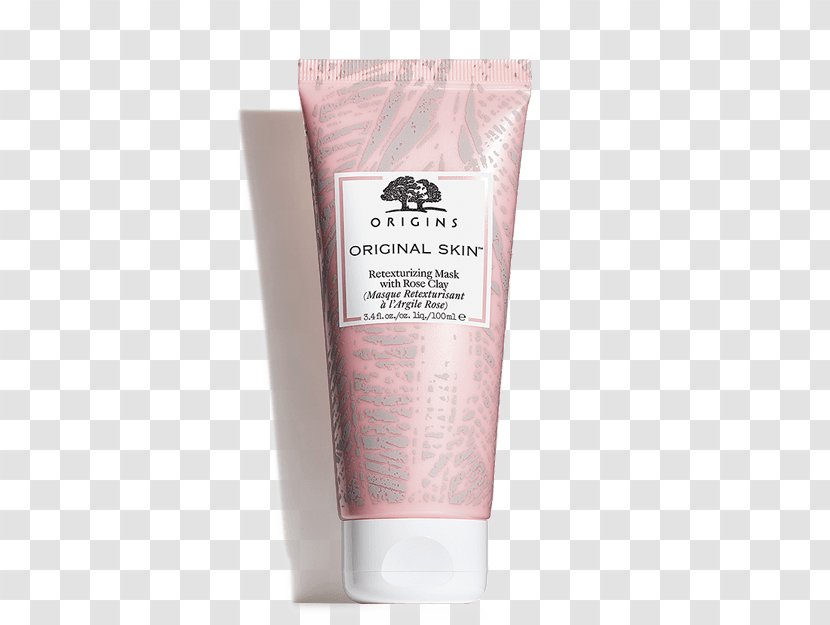 Lotion Origins Original Skin Retexturizing Mask With Rose Clay Care Cosmetics - Body Wash Transparent PNG