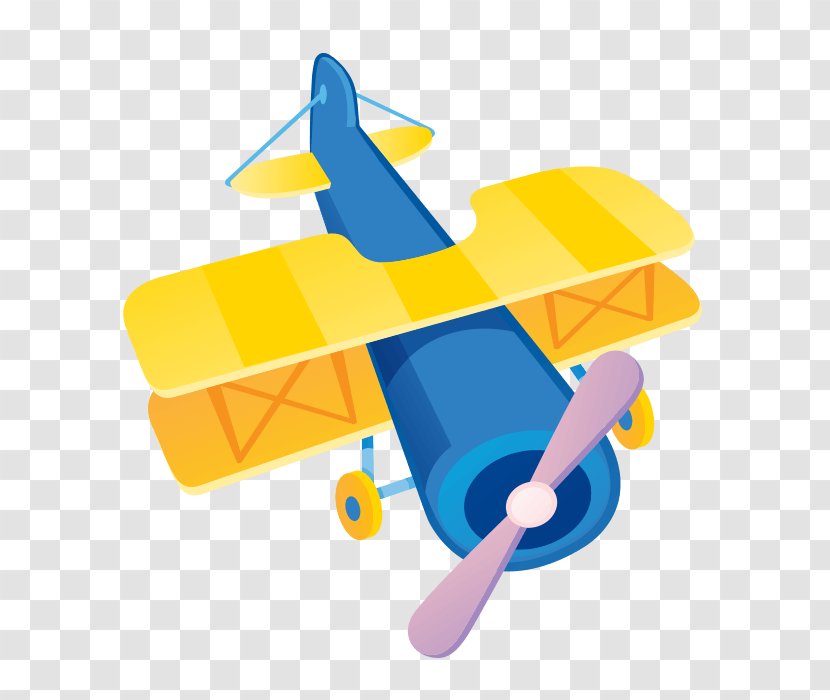 Fixed-wing Aircraft Airplane Biplane Clip Art - Air Travel Transparent PNG