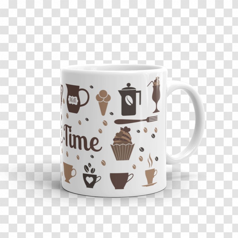 Coffee Cup Mug Ceramic Handle Transparent PNG