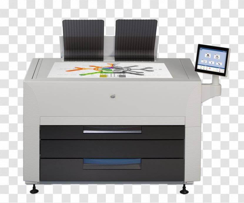 Wide-format Printer Color Printing Multi-function - Desk Transparent PNG