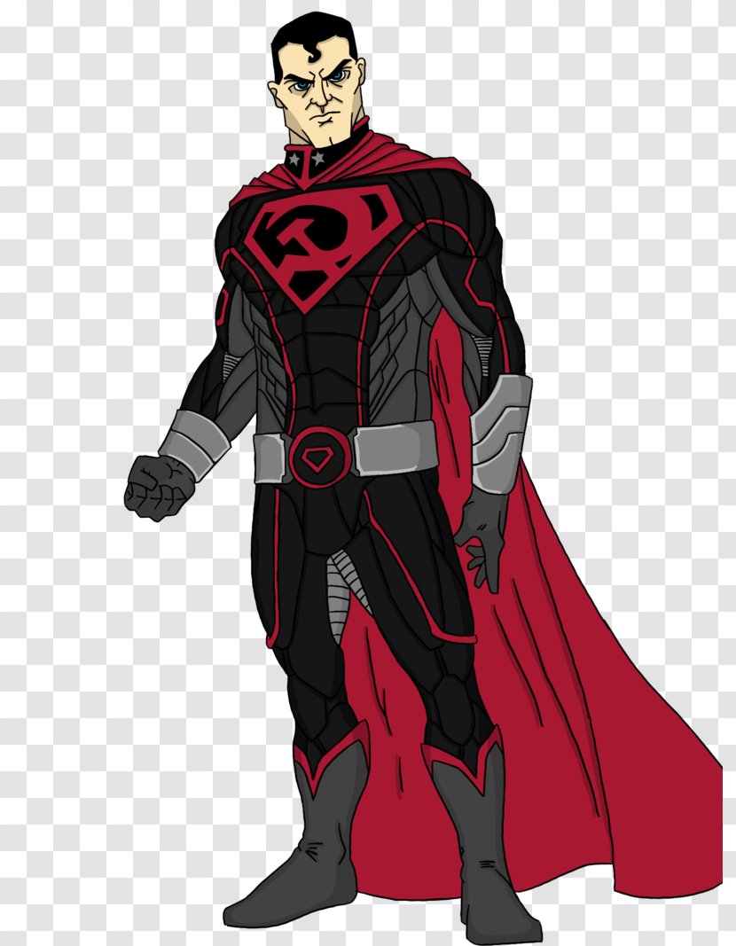 Superman: Red Son Supergirl Superhero Art - Costume Design - Superman Scarf Transparent PNG