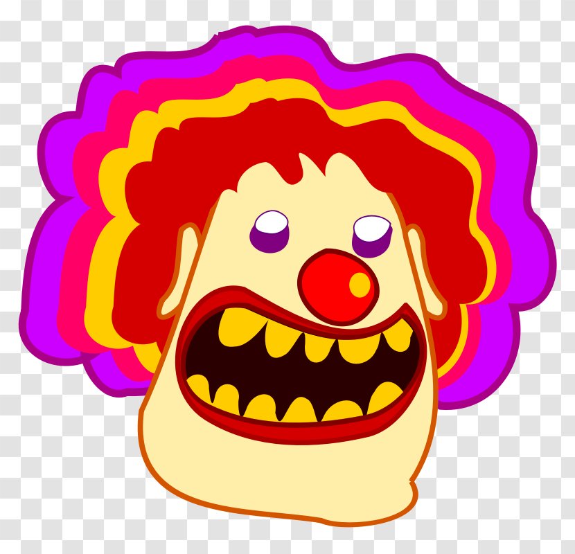 2016 Clown Sightings Evil Cartoon - Youtube - Pictures Transparent PNG
