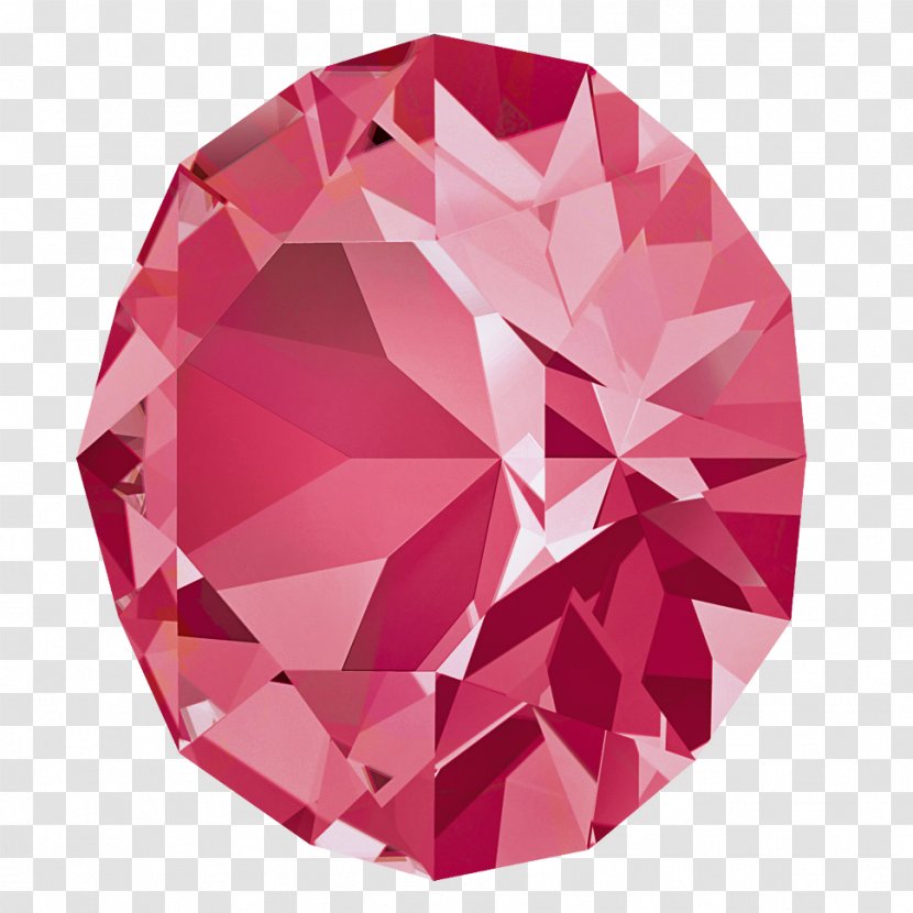 Swarovski AG Ruby Imitation Gemstones & Rhinestones Zircon - Heart Transparent PNG