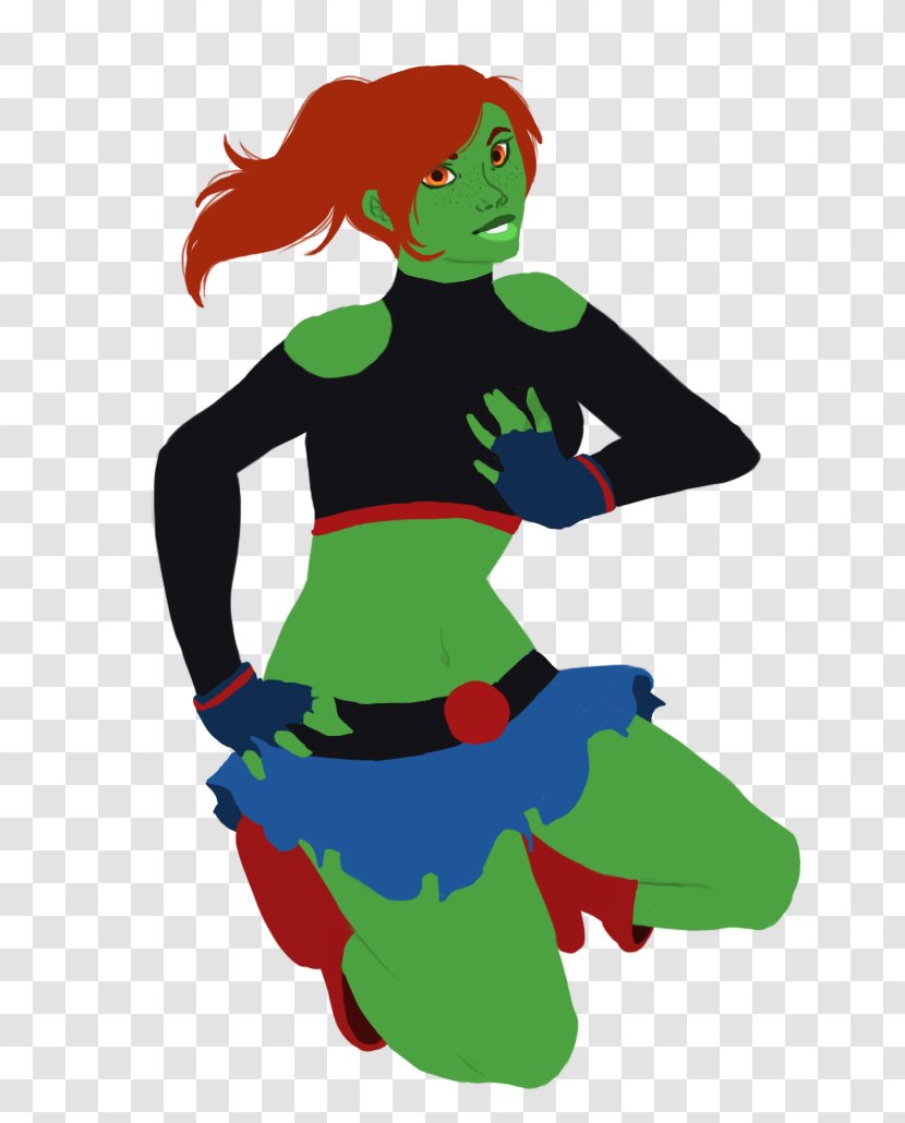 Starfire Raven Miss Martian Superhero Teen Titans - Weightlessness Transparent PNG