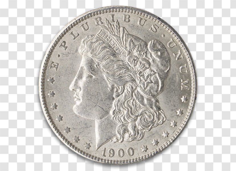 Dollar Coin Morgan Icelandic Króna Silver - Peace Transparent PNG