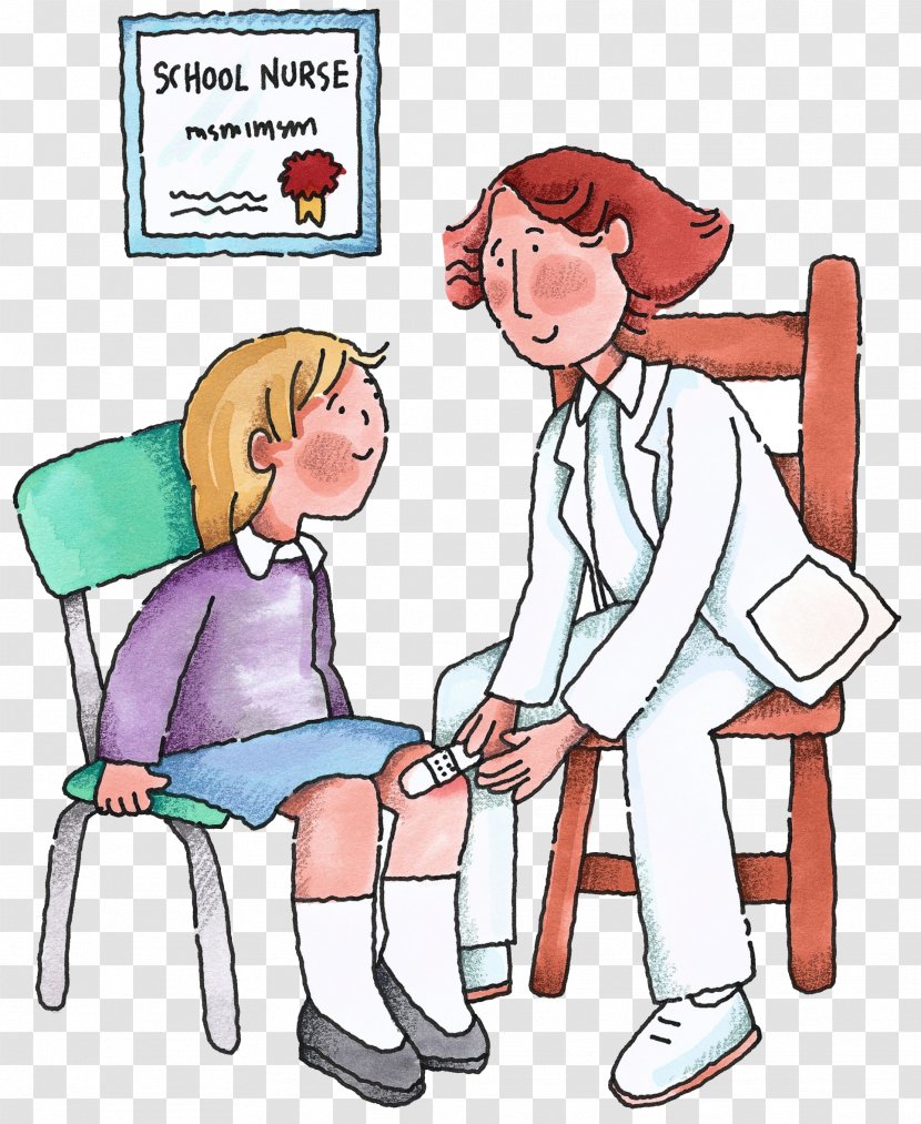 Student School Nursing Health - Cartoon - Illustrations Transparent PNG