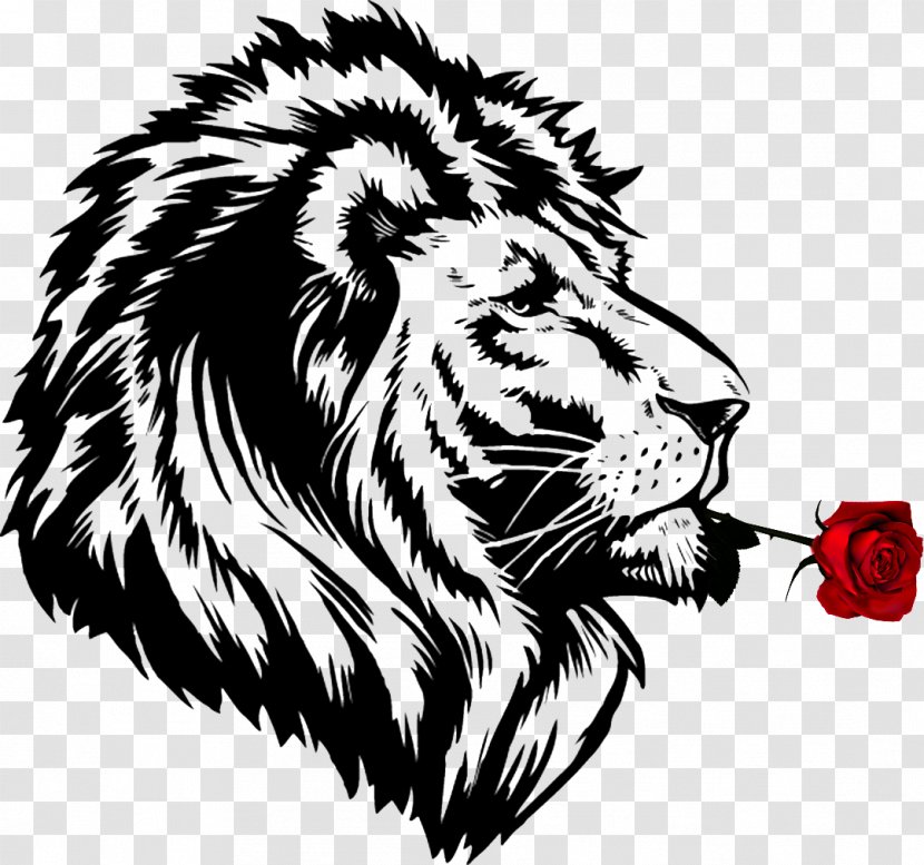 Lion's Roar Cheetah Drawing - Carnivore - Queens Mockup Transparent PNG