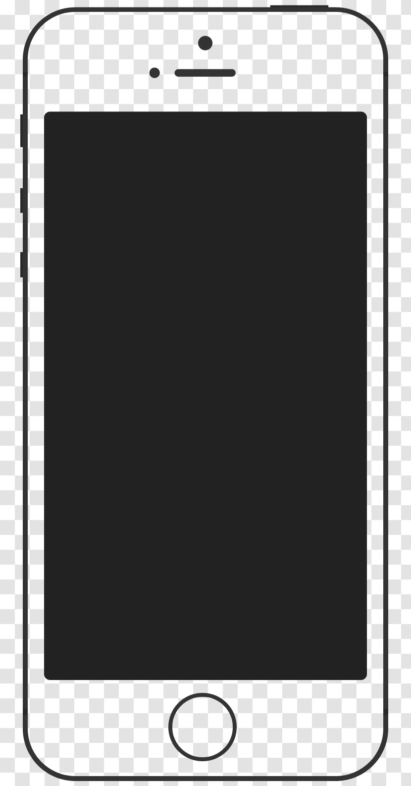 Smartphone IPhone Clip Art - Area Transparent PNG
