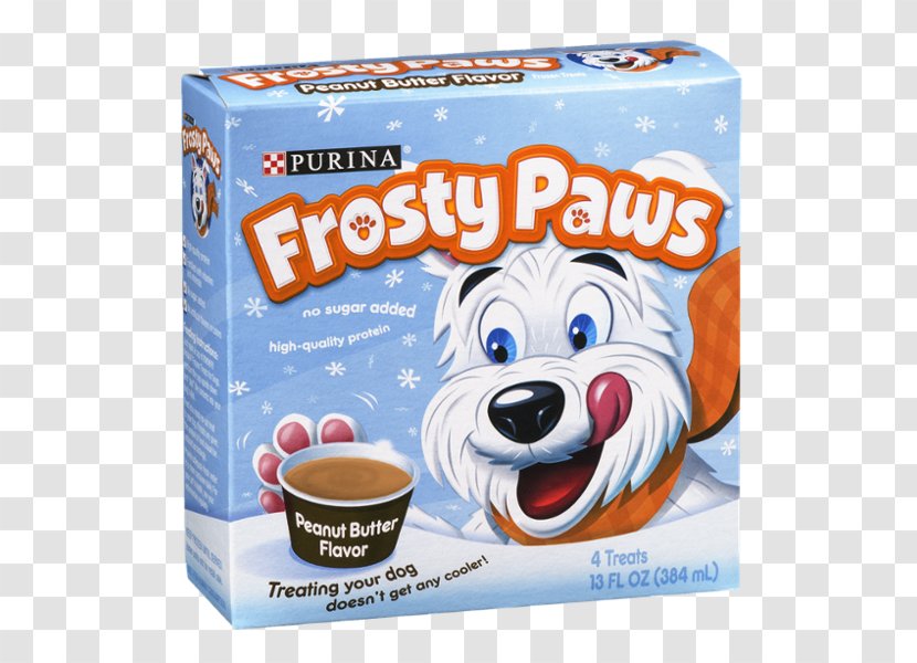 Dog Ice Cream Frosty Paws Frozen Yogurt - Food - Peanut Flavor Transparent PNG