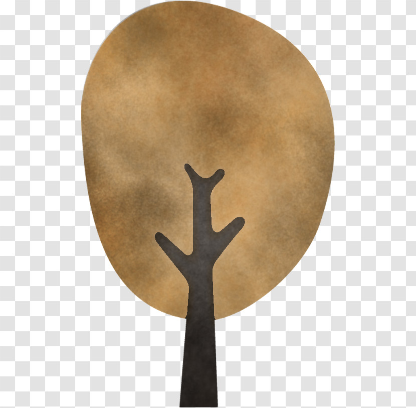 Brown Symbol Silhouette Tree Hand Transparent PNG
