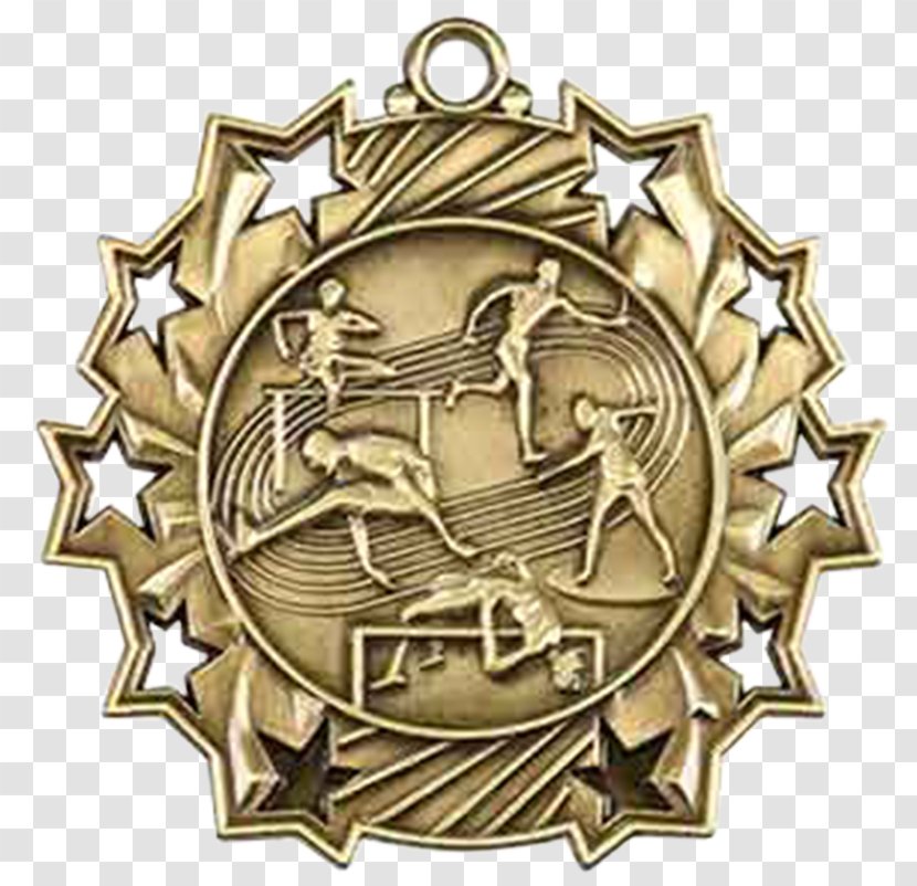 Gold Medal Award Trophy Sports Transparent PNG