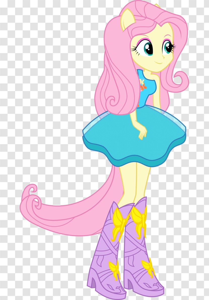 Fluttershy Applejack Rarity Pony Twilight Sparkle - Watercolor - Equestria Girls Transparent PNG