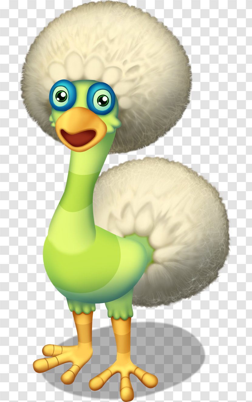 My Singing Monsters Flightless Bird Wikia - Double Happiness Transparent PNG