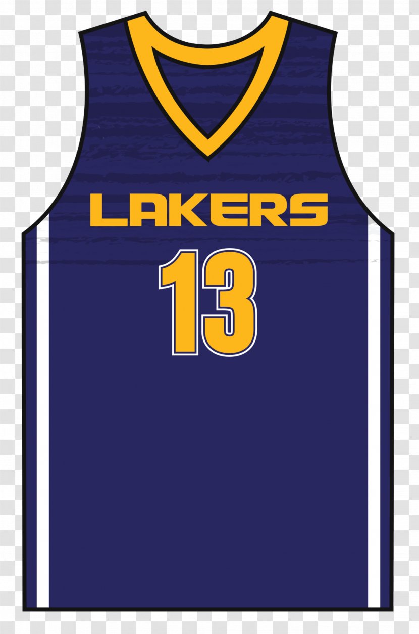 Los Angeles Lakers T-shirt Basketball Uniform Jersey - Brand Transparent PNG