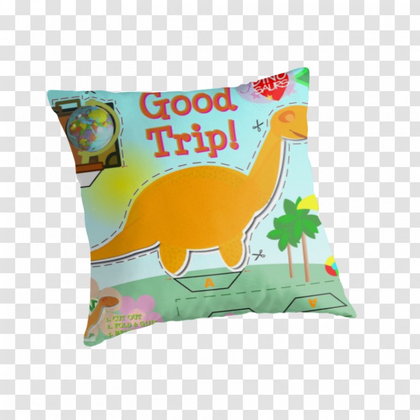 Dinosaur Cards Travel Greeting & Note Post - Cushion - Pillow And Blanket Cartoon Transparent PNG