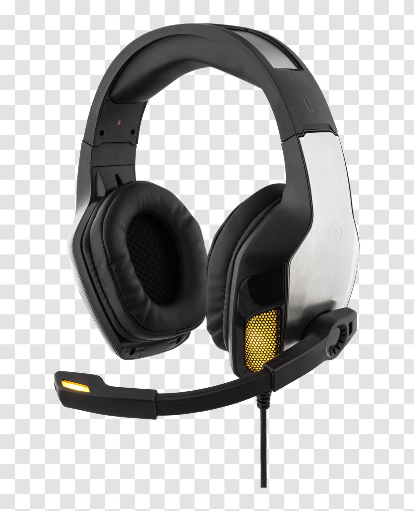 Headphones Headset DELTACO GAMING игровой стерео вибрирующих игровую гарнитуру... Microphone GAM-012 - Skullcandy Gaming Transparent PNG